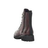 Remonte Odeon Leather Ankle Boot in Burgundy (fucshia)