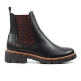 Lunar Ribble Black Ankle Boot