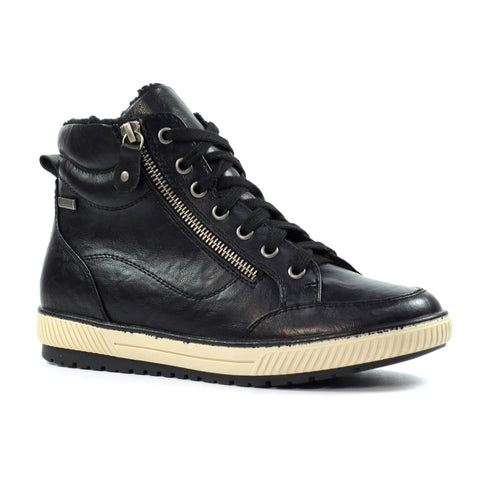 Lunar Tammy Black Weather Proof Ankle Boot