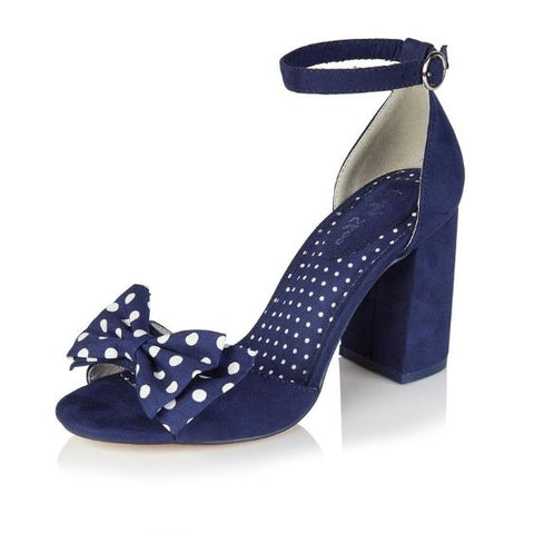 Ruby Shoo Penny Mid Heel Bar Schoen & Bijpassende Colombo Tas, Patent Zwart, 36 EU Ruby Shoo Penny Mid Heel Bar Schoen & Bijpassende Colombo Tas, Patent Zwart, 36 EU