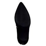 Marco Tozzi Black Multi Patent Court Shoe