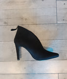 Marco Tozzi Black Heeled Shoe Boot