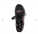 Ruby Shoo Daisy Black Floral